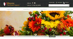 Desktop Screenshot of bloomsflowers.ie